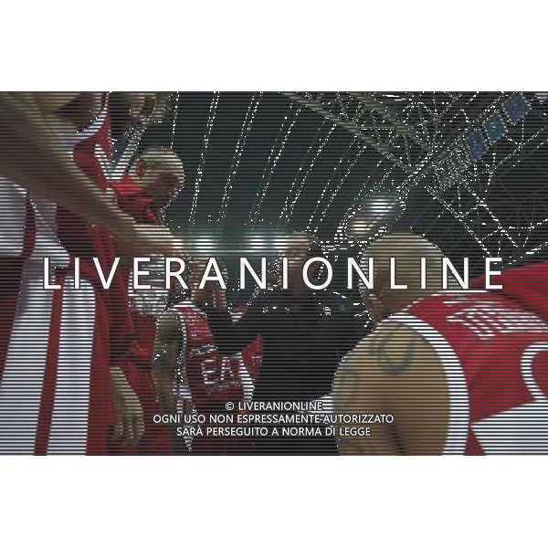 Lega Basket serie A Victoria Libertas Pesaro - EA7 Emporio Armani Milano 02/01/2018 nella foto: coach Simone Pianigiani Â©Claudio Zamagni/Agenzia Aldo Liverani coach Simone Pianigiani during basketball match between Victoria Libertas Pallacanestro Pesaro and EA7 Emporio Armani Milano at Adriatic Arena in Pesaro on January 02 2018 photo credit Claudio Zamagni/Aldo Liverani Photo Agency 