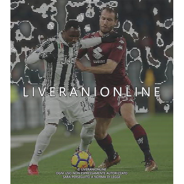 Coppa Italia TIM Cup 2017/2018 Quarti di Finale Torino - 03.01.2018 Juventus-Torino Nella Foto: Kwadwo Asamoah e Lorenzo De Silvestri /Ph.Vitez-Ag. Aldo Liverani