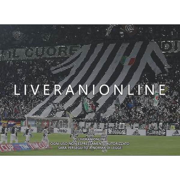 Coppa Italia TIM Cup 2017/2018 Quarti di Finale Torino - 03.01.2018 Juventus-Torino Nella Foto:coreografia dei tifosi juventus /Ph.Vitez-Ag. Aldo Liverani