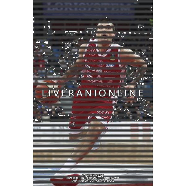 Lega Basket serie A Victoria Libertas Pesaro - EA7 Emporio Armani Milano 02/01/2018 nella foto: Cinciarini Andrea ©Claudio Zamagni/Agenzia Aldo Liverani Cinciarini Andrea during basketball match between Victoria Libertas Pallacanestro Pesaro and EA7 Emporio Armani Milano at Adriatic Arena in Pesaro on January 02 2018 photo credit Claudio Zamagni/Aldo Liverani Photo Agency 