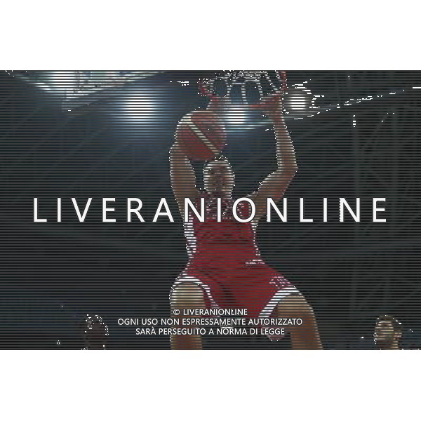 Lega Basket serie A Victoria Libertas Pesaro - EA7 Emporio Armani Milano 02/01/2018 nella foto: Tarczewski Kaleb ©Claudio Zamagni/Agenzia Aldo Liverani Tarczewski Kaleb during basketball match between Victoria Libertas Pallacanestro Pesaro and EA7 Emporio Armani Milano at Adriatic Arena in Pesaro on January 02 2018 photo credit Claudio Zamagni/Aldo Liverani Photo Agency 