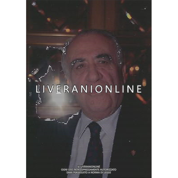 20-12-1998 MILANO HOTEL PRINCIPE E SAVOIA FESTA NATALIZIA LEGA CALCIO nella foto franco sensi ag aldo liverani sas