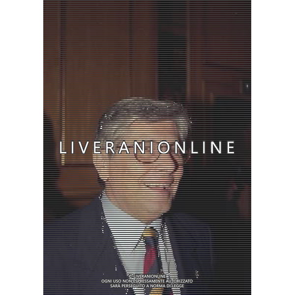 20-12-1998 MILANO HOTEL PRINCIPE E SAVOIA FESTA NATALIZIA LEGA CALCIO nella foto luciano nizzola ag aldo liverani sas