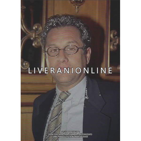 20-12-1998 MILANO HOTEL PRINCIPE E SAVOIA FESTA NATALIZIA LEGA CALCIO nella foto julio velasco ag aldo liverani sas