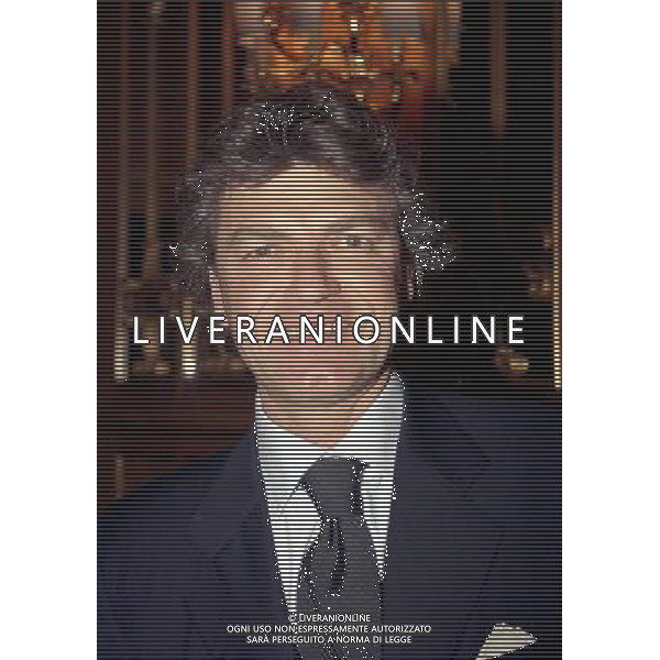 20-12-1998 MILANO HOTEL PRINCIPE E SAVOIA FESTA NATALIZIA LEGA CALCIO nella foto giancarlo antognoni ag aldo liverani sas