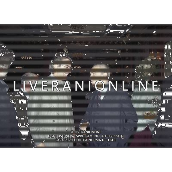 20-12-1998 MILANO HOTEL PRINCIPE E SAVOIA FESTA NATALIZIA LEGA CALCIO nella foto massimo moratti e giuseppe prisco ag aldo liverani sas