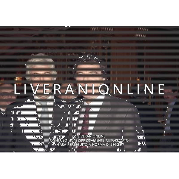 20-12-1998 MILANO HOTEL PRINCIPE E SAVOIA FESTA NATALIZIA LEGA CALCIO nella foto gianbattista pastorello con dino zoff ag aldo liverani sas