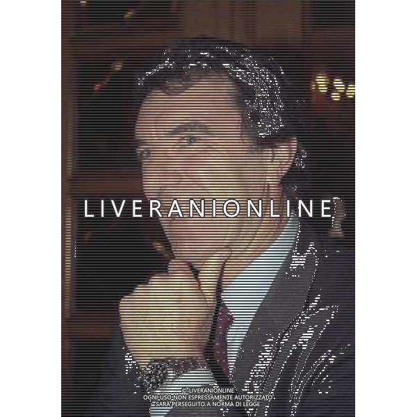 20-12-1998 MILANO HOTEL PRINCIPE E SAVOIA FESTA NATALIZIA LEGA CALCIO nella foto dino zoff ag aldo liverani sas