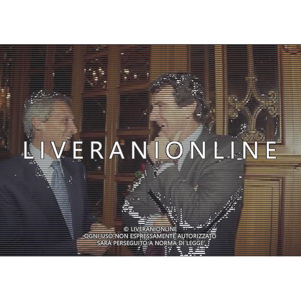 20-12-1998 MILANO HOTEL PRINCIPE E SAVOIA FESTA NATALIZIA LEGA CALCIO nella foto sergio cragnotti e dino zoff ag aldo liverani sas