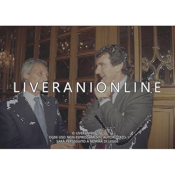 20-12-1998 MILANO HOTEL PRINCIPE E SAVOIA FESTA NATALIZIA LEGA CALCIO nella foto sergio cragnotti e dino zoff ag aldo liverani sas