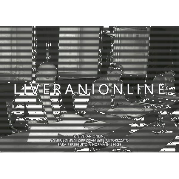 RETROSPETTIVA ADRIANO GALLIANIAMMINISTRATORE DELEGATO MILAN 1995-1996 NELLA FOTO ADRIANO GALLIANI AG ALDO LIVERANI SAS