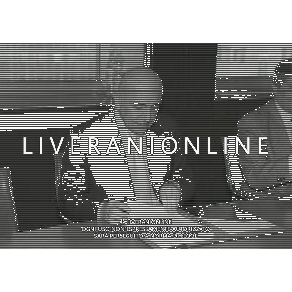 RETROSPETTIVA ADRIANO GALLIANIAMMINISTRATORE DELEGATO MILAN 1995-1996 NELLA FOTO ADRIANO GALLIANI AG ALDO LIVERANI SAS