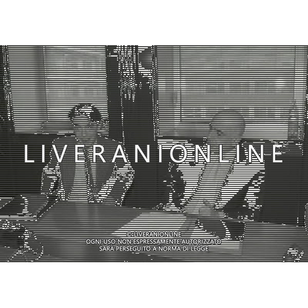 RETROSPETTIVA ADRIANO GALLIANIAMMINISTRATORE DELEGATO MILAN 1995-1996 NELLA FOTO ADRIANO GALLIANI CON MASSIMO MORATTI AG ALDO LIVERANI SAS