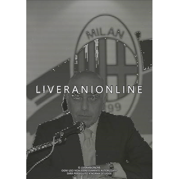 RETROSPETTIVA ADRIANO GALLIANIAMMINISTRATORE DELEGATO MILAN 1995-1996 NELLA FOTO ADRIANO GALLIANI AG ALDO LIVERANI SAS