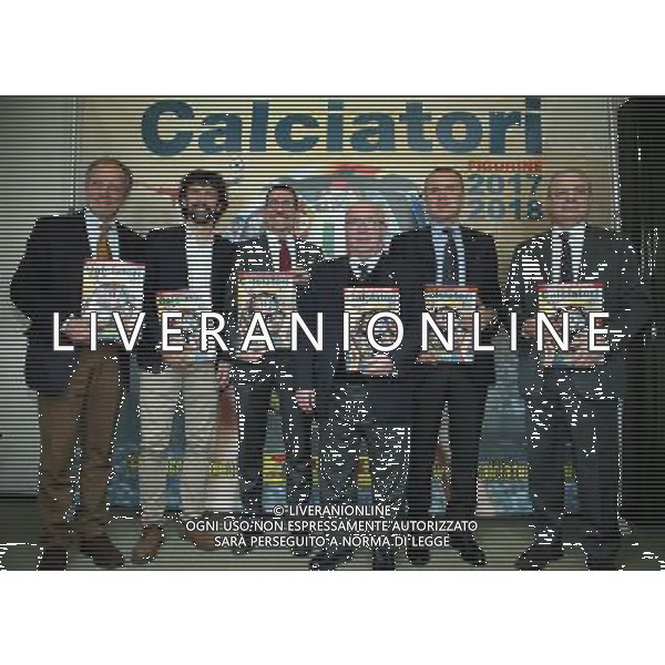 Presentanzione Album del Calciatori Panini 2017/2018 Milano - 10.01.2018 Nella Foto:Renzo Ulivieri, Damiano Tommasi,Antonio Allegra, Carlo Tavecchio,Mauro Balata /Ph.Vitez-Ag. Aldo Liverani