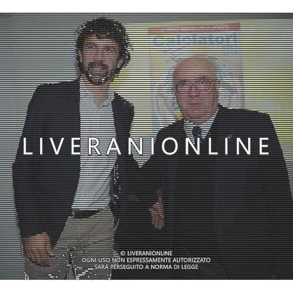 Presentanzione Album del Calciatori Panini 2017/2018 Milano - 10.01.2018 Nella Foto:Damiano Tommasi e Carlo Tavecchio /Ph.Vitez-Ag. Aldo Liverani