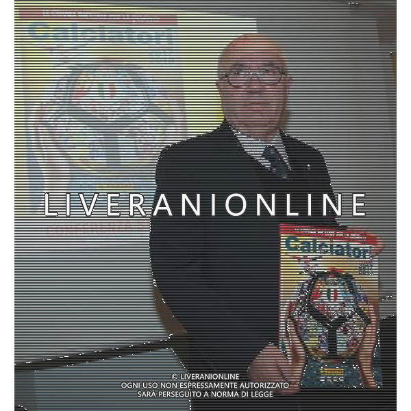 Presentanzione Album del Calciatori Panini 2017/2018 Milano - 10.01.2018 Nella Foto:Carlo Tavecchio /Ph.Vitez-Ag. Aldo Liverani