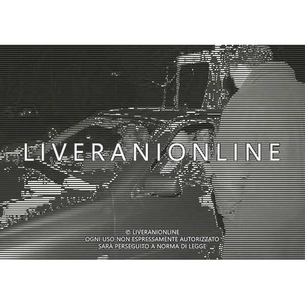 01-12-1996 ARCORE DIMISSIONI DELL\'ALLENATORE DEL MILAN WASHINGTON TABAREZ NELLA FOTO ADRIANO GALLIANI ESCE DALLA VILLA DI SILVIO BERLUSCONI AD ARCORE AG ALDO LIVERANI SAS