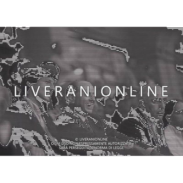 1997-1998 RETROSPETTIVA ADRIANO GALLIANI AMMINISTRATORE DELEGATO MILAN NELLA FOTO SILVIO BERLUSCONI CON ADRIANO GALLIANI E LEONARDO AG ALDO LIVERANI SAS