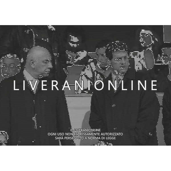 1997-1998 RETROSPETTIVA ADRIANO GALLIANI AMMINISTRATORE DELEGATO MILAN NELLA FOTO ADRIANO GALLIANI CON FABIO CAPELLO AG ALDO LIVERANI SAS