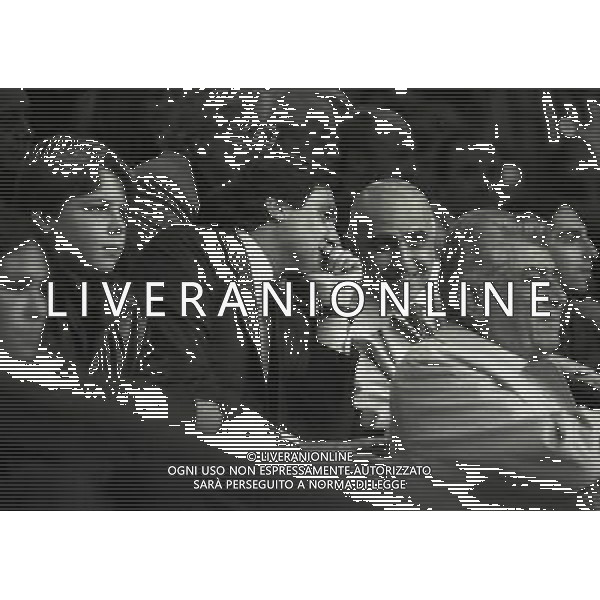 1997-1998 RETROSPETTIVA ADRIANO GALLIANI AMMINISTRATORE DELEGATO MILAN NELLA FOTO ADRIANO GALLIANI CON SILVIO BERLUSCONI E GIORGIO FOSSA AG ALDO LIVERANI SAS