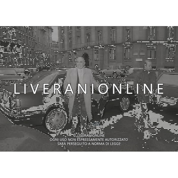 1996 MILANO PIAZZA DUSE SEDE FC INTERNAZIONALE VISITA DI ANTONIO GIRAUDO E ADRIANO GALLIANI NELLA SEDE INTER NELLA FOTO ADRIANO GALLIANI AG ALDO LIVERANI SAS