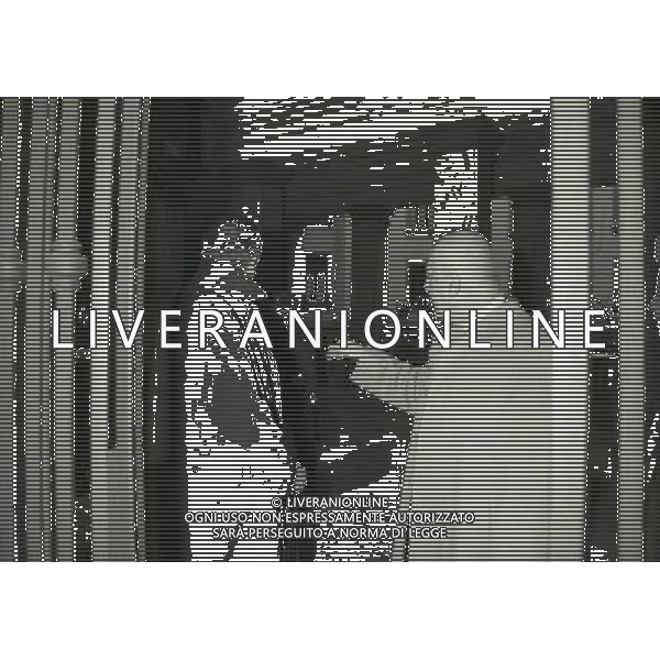 1996 MILANO PIAZZA DUSE SEDE FC INTERNAZIONALE VISITA DI ANTONIO GIRAUDO E ADRIANO GALLIANI NELLA SEDE INTER NELLA FOTO ADRIANO GALLIANI AG ALDO LIVERANI SAS