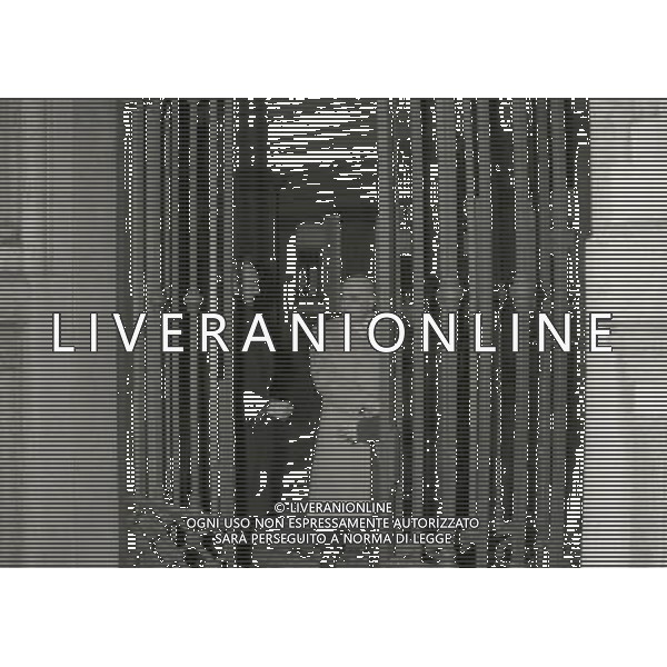 1996 MILANO PIAZZA DUSE SEDE FC INTERNAZIONALE VISITA DI ANTONIO GIRAUDO E ADRIANO GALLIANI NELLA SEDE INTER NELLA FOTO ADRIANO GALLIANI CON ANTONIO GIRAUDO AG ALDO LIVERANI SAS