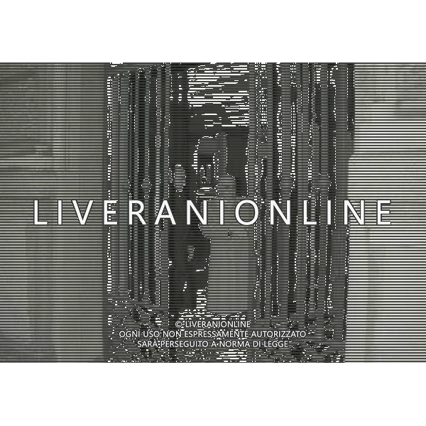 1996 MILANO PIAZZA DUSE SEDE FC INTERNAZIONALE VISITA DI ANTONIO GIRAUDO E ADRIANO GALLIANI NELLA SEDE INTER NELLA FOTO ADRIANO GALLIANI CON ANTONIO GIRAUDO AG ALDO LIVERANI SAS