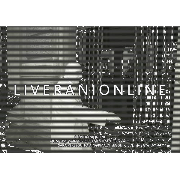 1996 MILANO PIAZZA DUSE SEDE FC INTERNAZIONALE VISITA DI ANTONIO GIRAUDO E ADRIANO GALLIANI NELLA SEDE INTER NELLA FOTO ADRIANO GALLIANI AG ALDO LIVERANI SAS