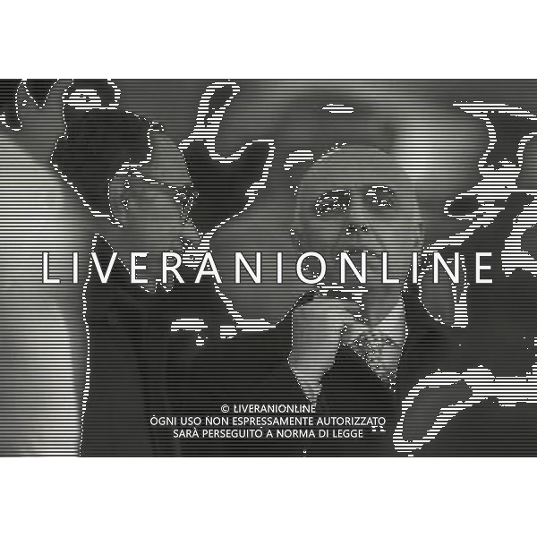 1997-1998 RETROSPETTIVA ADRIANO GALLIANI AMMINISTRATORE DELEGATO MILAN NELLA FOTO ADRIANO GALLIANI CON FRANCO CARRARO AG ALDO LIVERANI SAS
