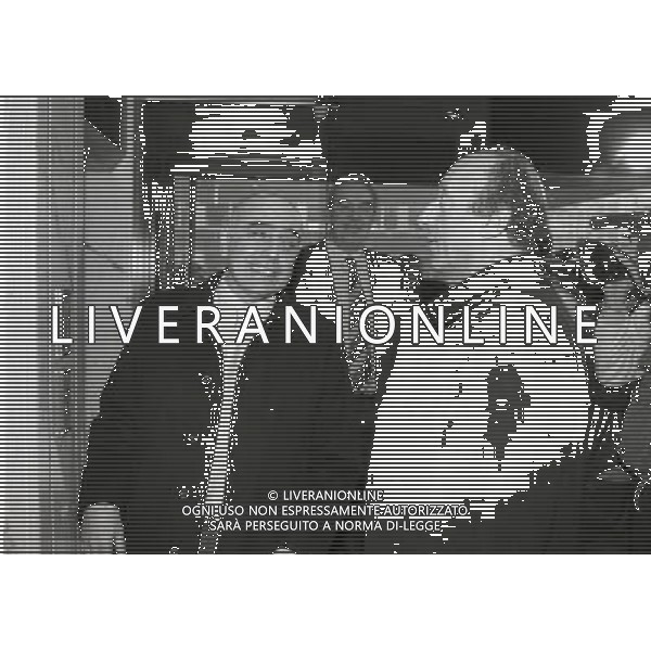 1996 MILANO SEDE LEGA CALCIO SERIE A RIUNIONE PRESIDENTI NELLA FOTO ADRIANO GALLIANI CON LUCIANO MOGGI AG ALDO LIVERANI SAS