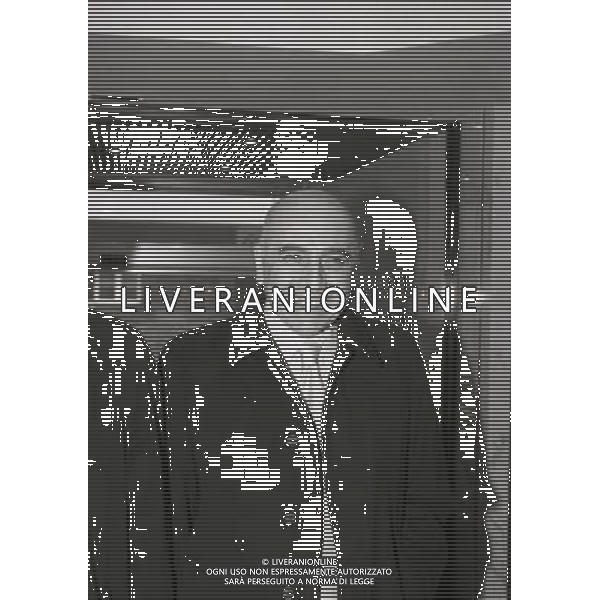 1996 MILANO SEDE LEGA CALCIO SERIE A RIUNIONE PRESIDENTI NELLA FOTO ADRIANO GALLIANI AG ALDO LIVERANI SAS