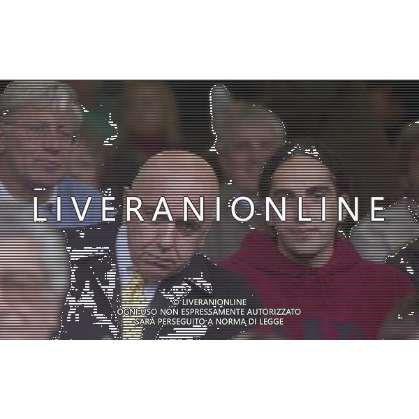 1996-1997 RETROSPETTIVA ADRIANO GALLIANI AMMINISTRATORE MILAN CALCIO NELLA FOTO ADRIANO GALLIANI CON IL FIGLIO AG ALDO LIVERANI SAS