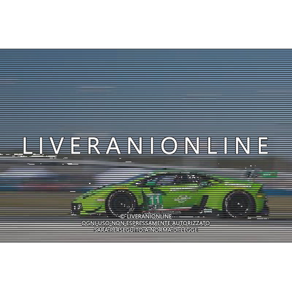 11 GRT Grasser Racing Team, Lamborghini Huracan GT3, Rolf Ineichen, Mirko Bortolotti. 6-07.01.2018 IMSA Weathertech Series ROAR 24 Hrs of Daytona Testing, Daytona International Speedway - AG ALDO LIVERANI SAS ONLY ITALY