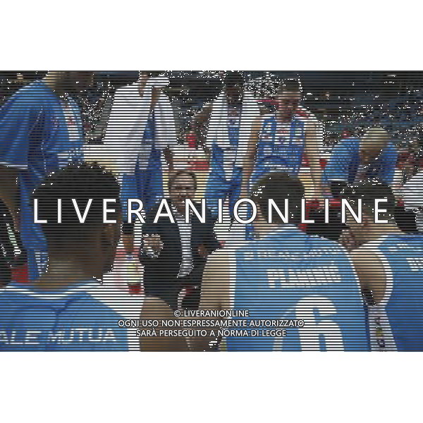 Lega Basket serie A Victoria Libertas Pallacanestro Pesaro - Banco di Sardegna Sassari 13/01/2018 nella foto: Coach Pasquini Federico Â©Claudio Zamagni/Agenzia Aldo Liverani Coach Pasquini Federico during basketball match between Victoria Libertas Pallacanestro Pesaro and Banco di Sardegna Sassari at Adriatic Arena in Pesaro on January 13 2018 photo credit Claudio Zamagni/Aldo Liverani Photo Agency / AGENZIA ALDO LIVERANI SAS 