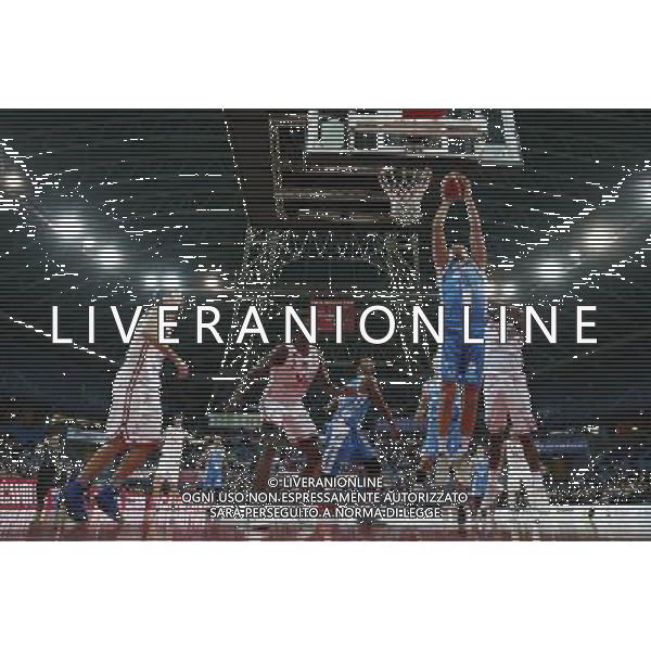 Lega Basket serie A Victoria Libertas Pallacanestro Pesaro - Banco di Sardegna Sassari 13/01/2018 nella foto: Planinic Darko Â©Claudio Zamagni/Agenzia Aldo Liverani Planinic Darko during basketball match between Victoria Libertas Pallacanestro Pesaro and Banco di Sardegna Sassari at Adriatic Arena in Pesaro on January 13 2018 photo credit Claudio Zamagni/Aldo Liverani Photo Agency / AGENZIA ALDO LIVERANI SAS 