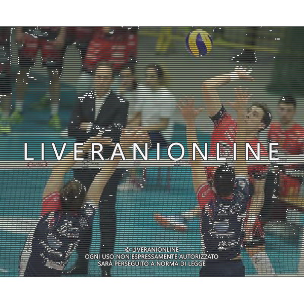 Regular Season SuperLega UnipolSai di Volley 5a Giornata di Ritorno Monza (MB) - 13.01.2018 Gi Group Monza-Sir Safety Conad Perugia Nella Foto:Atanasijevic Aleksandar /Ph.Vitez-Ag. Aldo Liverani