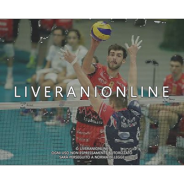 Regular Season SuperLega UnipolSai di Volley 5a Giornata di Ritorno Monza (MB) - 13.01.2018 Gi Group Monza-Sir Safety Conad Perugia Nella Foto:Russell Aaron /Ph.Vitez-Ag. Aldo Liverani