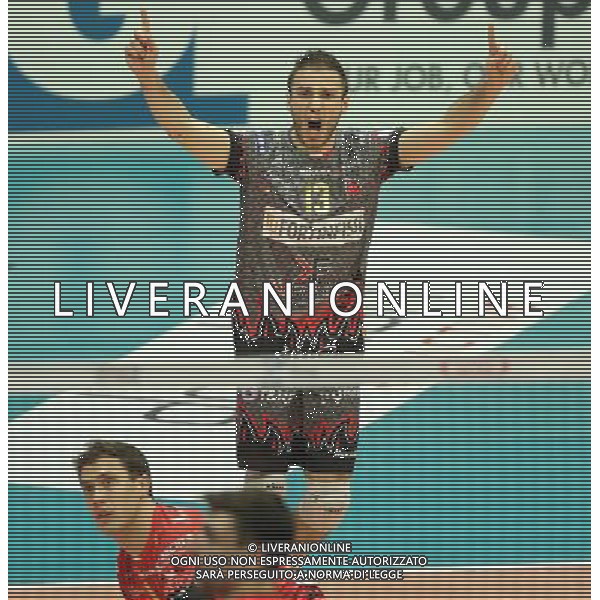 Regular Season SuperLega UnipolSai di Volley 5a Giornata di Ritorno Monza (MB) - 13.01.2018 Gi Group Monza-Sir Safety Conad Perugia Nella Foto:Colaci Massimo esulta /Ph.Vitez-Ag. Aldo Liverani