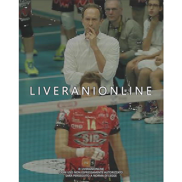 Regular Season SuperLega UnipolSai di Volley 5a Giornata di Ritorno Monza (MB) - 13.01.2018 Gi Group Monza-Sir Safety Conad Perugia Nella Foto:Bernardi Lorenzo /Ph.Vitez-Ag. Aldo Liverani