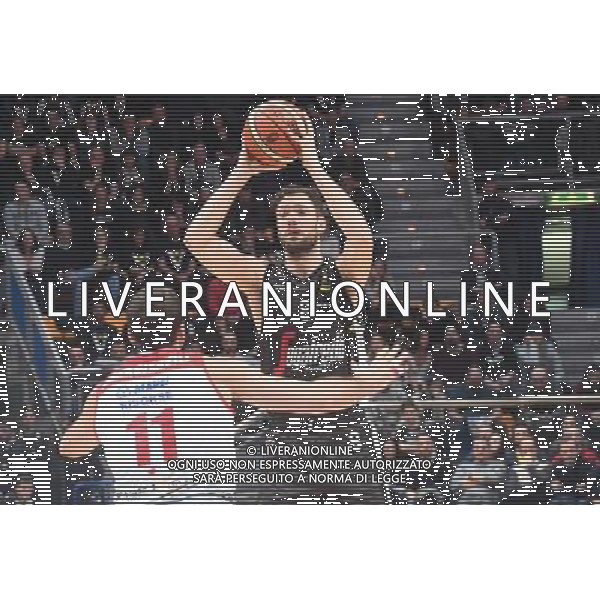 Virtus Segafredo Bologna - Grissin Bon Reggio Emilia 15ma giornata di campionato di Lega Basket serie A1 13 gennaio 2018 nella foto Filippo Baldi Rossi e Manuchar Markoishvili ©OPTIMAFOTO / AGENZIA ALDO LIVERANI SAS 