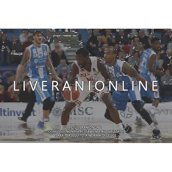 Lega Basket serie A Victoria Libertas Pallacanestro Pesaro - Banco di Sardegna Sassari 13/01/2018 nella foto: Mario Little ©Claudio Zamagni/Agenzia Aldo Liverani Mario Littleduring basketball match between Victoria Libertas Pallacanestro Pesaro and Banco di Sardegna Sassari at Adriatic Arena in Pesaro on January 13 2018 photo credit Claudio Zamagni/Aldo Liverani Photo Agency 