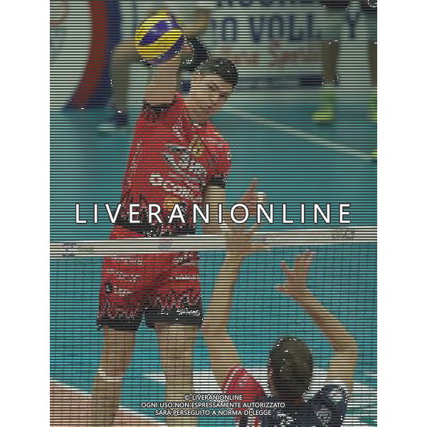 Regular Season SuperLega UnipolSai di Volley 5a Giornata di Ritorno Monza (MB) - 13.01.2018 Gi Group Monza-Sir Safety Conad Perugia Nella Foto:Podrascanin Marko /Ph.Vitez-Ag. Aldo Liverani