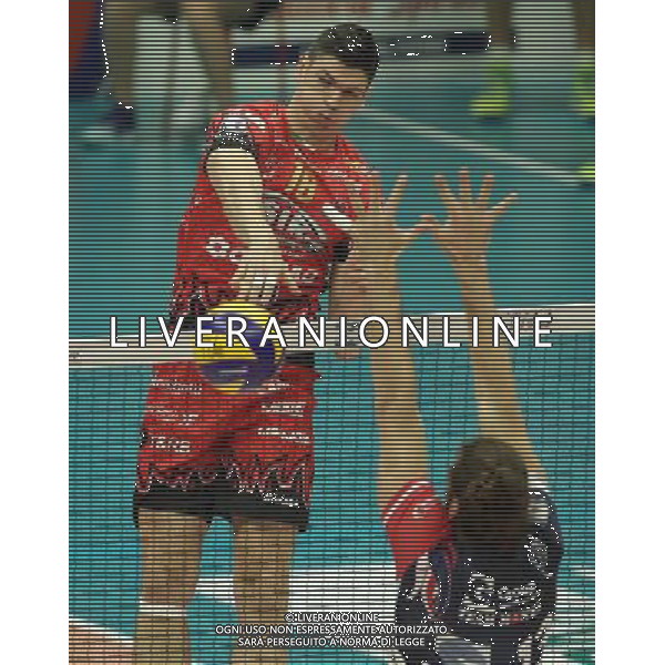 Regular Season SuperLega UnipolSai di Volley 5a Giornata di Ritorno Monza (MB) - 13.01.2018 Gi Group Monza-Sir Safety Conad Perugia Nella Foto:Podrascanin Marko /Ph.Vitez-Ag. Aldo Liverani