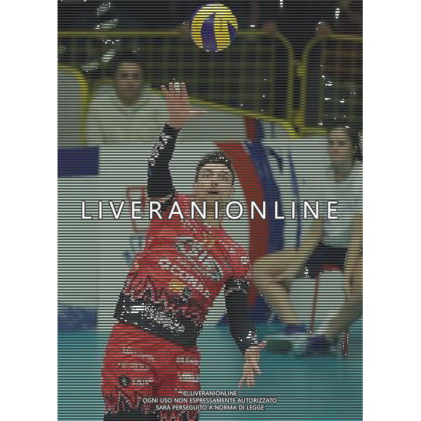 Regular Season SuperLega UnipolSai di Volley 5a Giornata di Ritorno Monza (MB) - 13.01.2018 Gi Group Monza-Sir Safety Conad Perugia Nella Foto:Anzani Simone /Ph.Vitez-Ag. Aldo Liverani