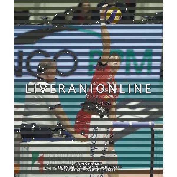 Regular Season SuperLega UnipolSai di Volley 5a Giornata di Ritorno Monza (MB) - 13.01.2018 Gi Group Monza-Sir Safety Conad Perugia Nella Foto:Atanasijevic Aleksandar /Ph.Vitez-Ag. Aldo Liverani