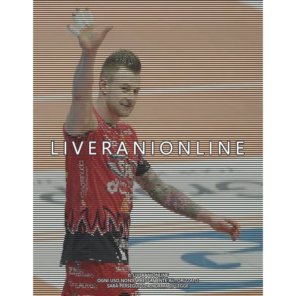 Regular Season SuperLega UnipolSai di Volley 5a Giornata di Ritorno Monza (MB) - 13.01.2018 Gi Group Monza-Sir Safety Conad Perugia Nella Foto:Zaytsev Ivan /Ph.Vitez-Ag. Aldo Liverani