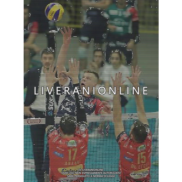 Regular Season SuperLega UnipolSai di Volley 5a Giornata di Ritorno Monza (MB) - 13.01.2018 Gi Group Monza-Sir Safety Conad Perugia Nella Foto:Dzavoronok Donovan /Ph.Vitez-Ag. Aldo Liverani