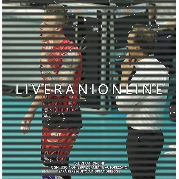 Regular Season SuperLega UnipolSai di Volley 5a Giornata di Ritorno Monza (MB) - 13.01.2018 Gi Group Monza-Sir Safety Conad Perugia Nella Foto:Zaytsev Ivan /Ph.Vitez-Ag. Aldo Liverani